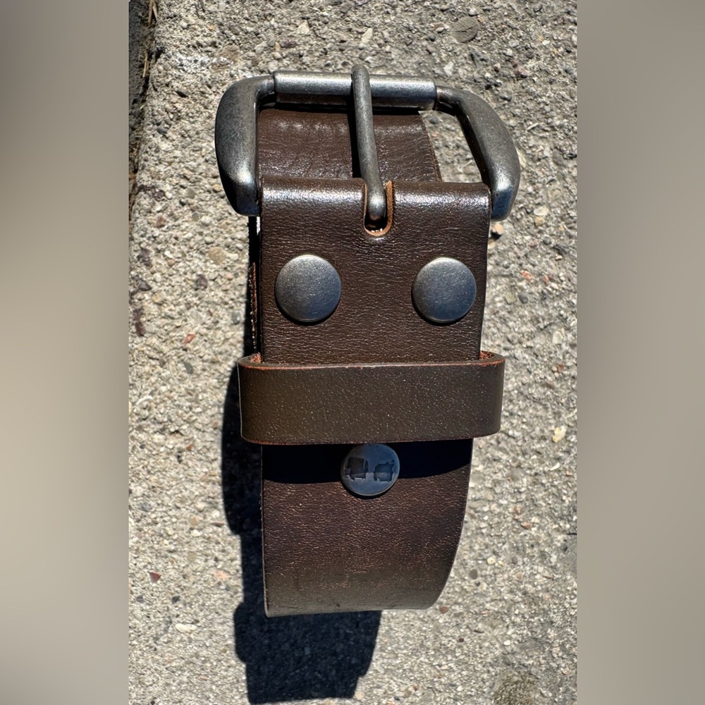 Women's Brown Leather Belt